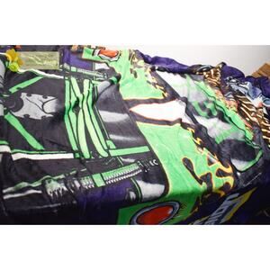 Monster Jam Twin Bed Blanket